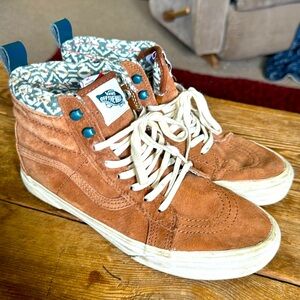 Vans Off The Wall Sk8 Hi Men’s Scotchgard Shoes Size 7 Men’s or 8.5 Women’s